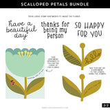 Scalloped Petals Dies