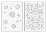 Chateau Blooms Stencil Set (2 in 1)