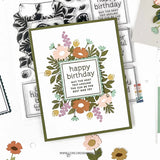 Sentimental Florals Stamp Set (6 x 6)