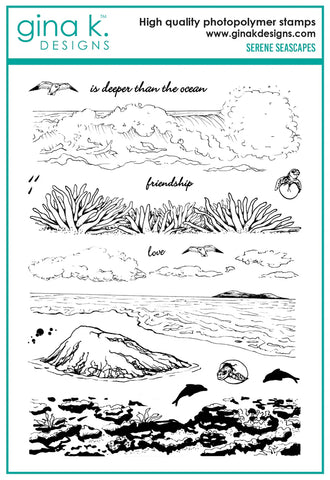 Serene Seascapes Stamp Set