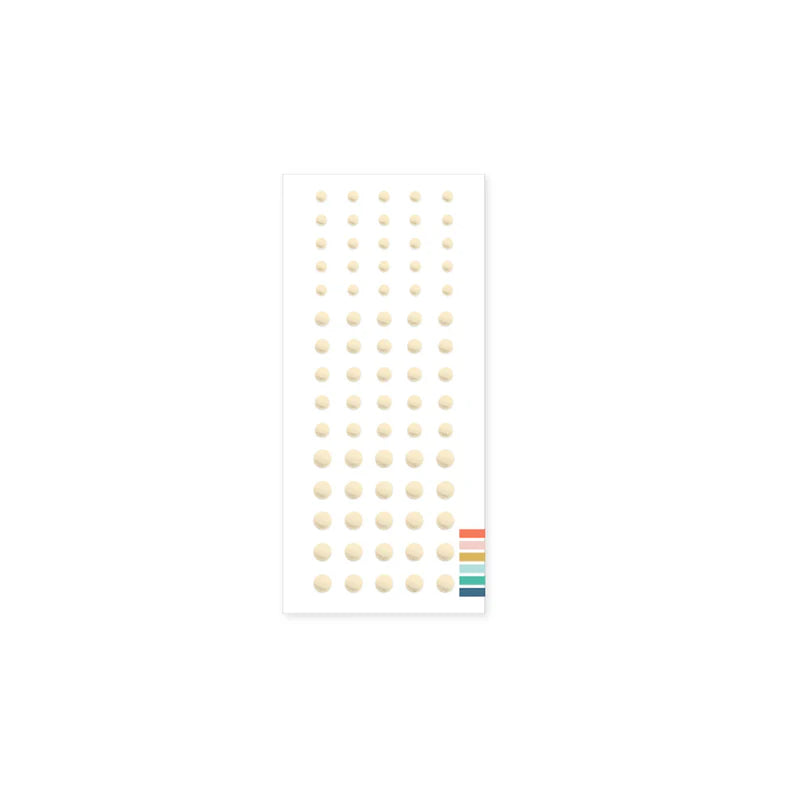 Enamel Dots: Shortbread