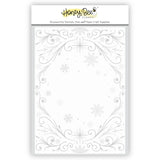 Frosted Filigree- 3D Embossing Folder