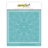 Snowflake Symphony Background Stencil