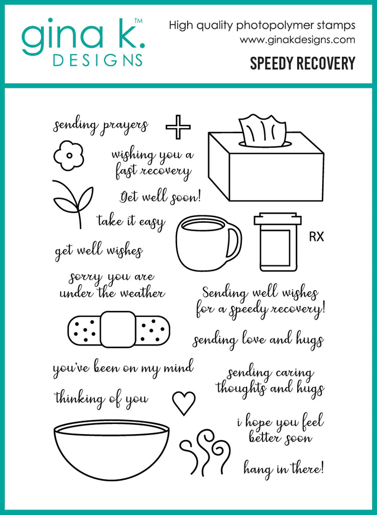 Speedy Recovery-Stamp Set