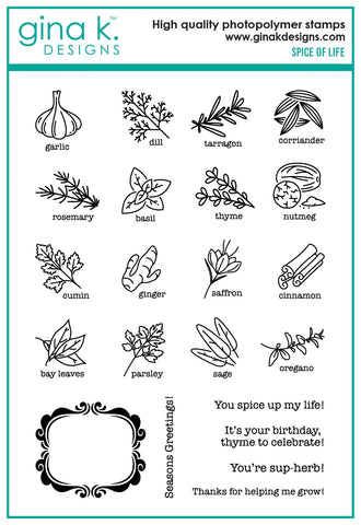 Spice of Life Stamp Set