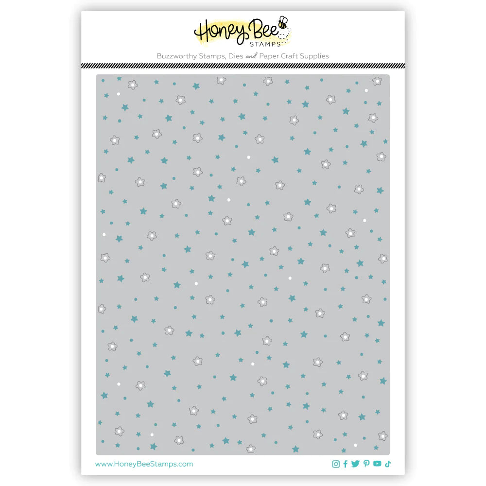 Scattered Stars A2 Cover Plate - Honey Cuts