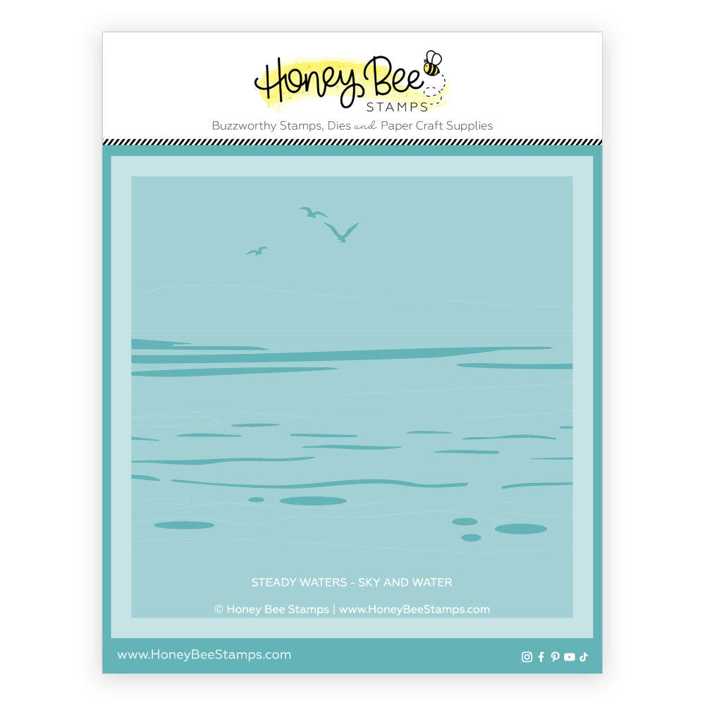 Steady Waters (Set Of 2) Layering Stencil