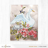 Stencil Art: Swan Serenade Layering Stencil Set (6 in 1)