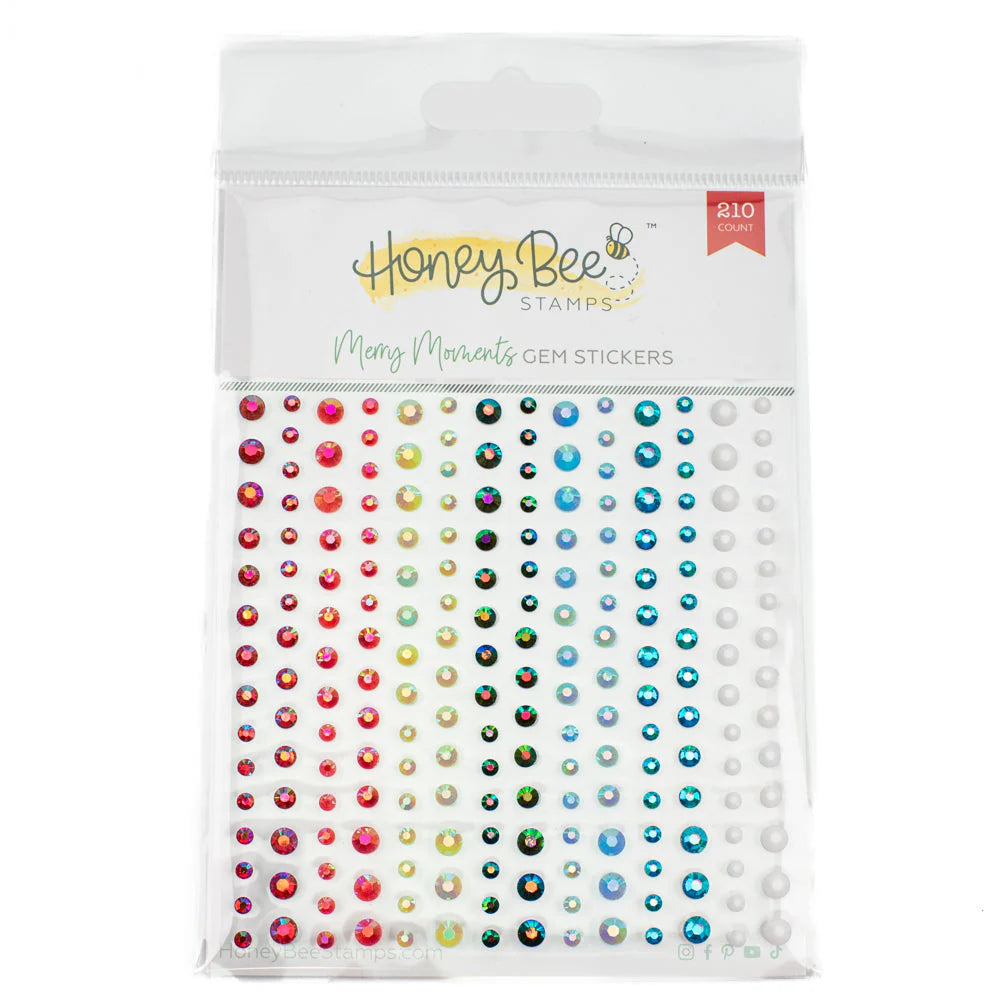 Merry Moments Gems Stickers - 210 Count