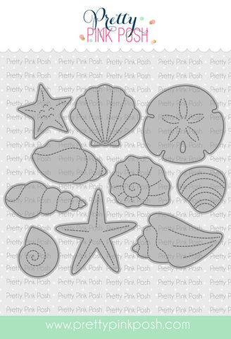 Stitched Seashells Die Set