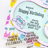 Sunny Birthday Sentiments 3x4 Stamp Set