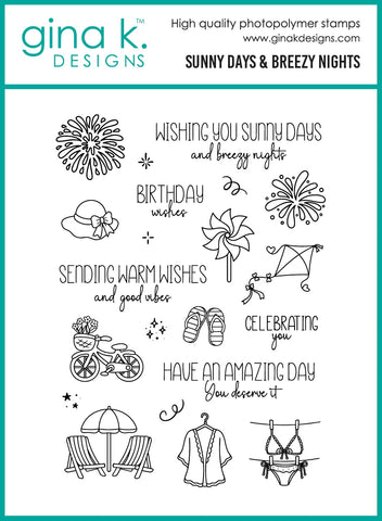 Sunny Days and Breezy Nights Stamp Set