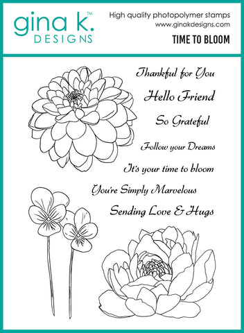 Time To Bloom Stamp Set
