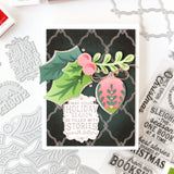 Interlaced Quatrefoil press plate