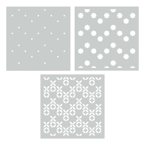 Time to Bloom Layered Stencils (set of 3)