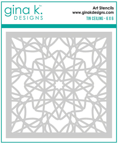 Tin Ceiling Stencil