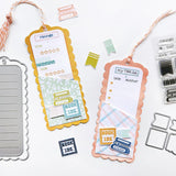 Track It 3x4 Stamp Set