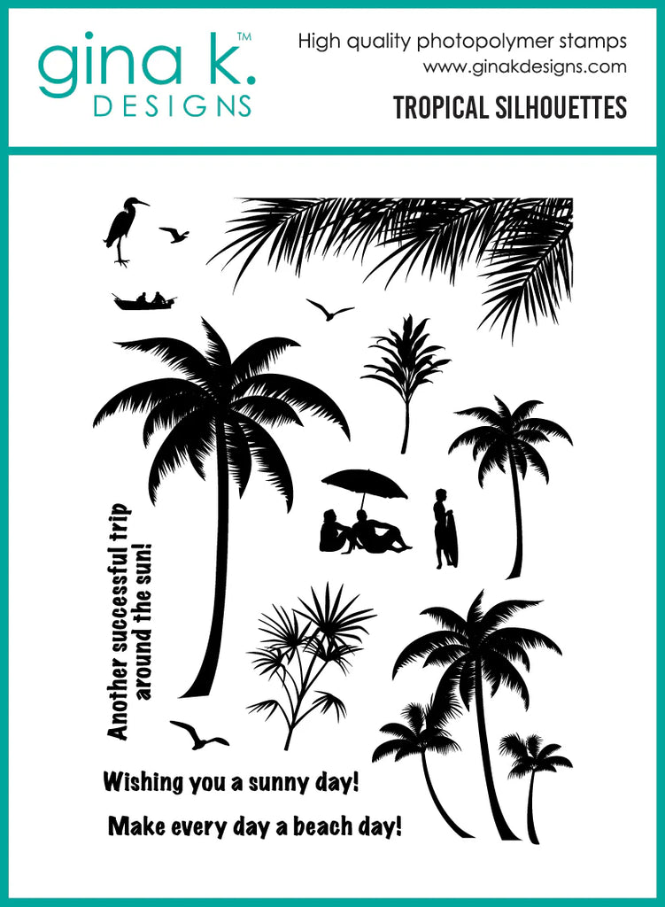 Tropical Silhouettes Stamp Set