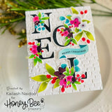 Floral Noel 4x4 Stamp Set