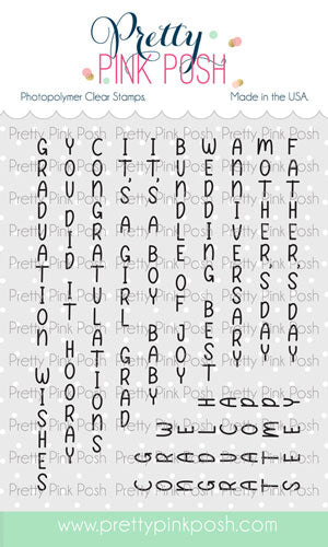 Upright Greetings: Occasions Stamp Set
