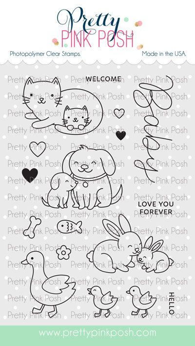 Baby Animals Stamp Set