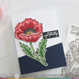     Sketched Poppy Stamp Set