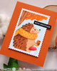 Nesting Postage Collage Mush Love Stencil