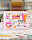 Postage Collage Sew Fun Stamp Set