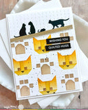 Patchwork Cat Stencil
