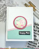Nesting Postage Collage Mush Love Stencil