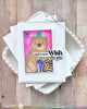 Nesting Postage Collage Party Bear Stencil