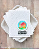 Nesting Postage Collage Mush Love Stencil