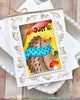 Nesting Postage Collage Mush Love Stencil