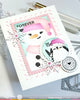 Nesting Postage Collage Blocks Stencil