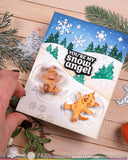 Snowflake Background Die