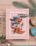 Snowflake Background Die