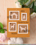 Postage Collage Dog Silhouettes Die