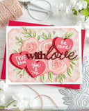 Rose Bouquet Stencil