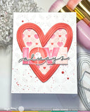 Double Stitched Hearts Die