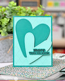 Double Stitched Hearts Die