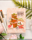 Postage Collage Seeds Details Die