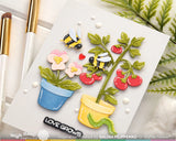 Postage Collage Garden Critters Die