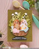 Basketful of Bunny Duo Die-n-stencil