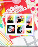 Postage Collage Easter Silhouettes Stamp Set