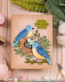 Postage Collage Egg Hunt Stamp Set