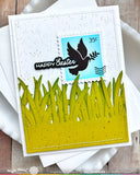 Postage Collage Easter Silhouettes Stamp Set