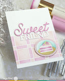 Postage Cake Slice Die-n-stencil