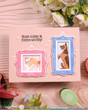 Postage Collage Frames Matching Die