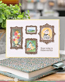 Postage Collage Picture Perfect Stencil