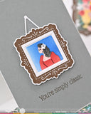 Postage Collage Picture Perfect Stencil